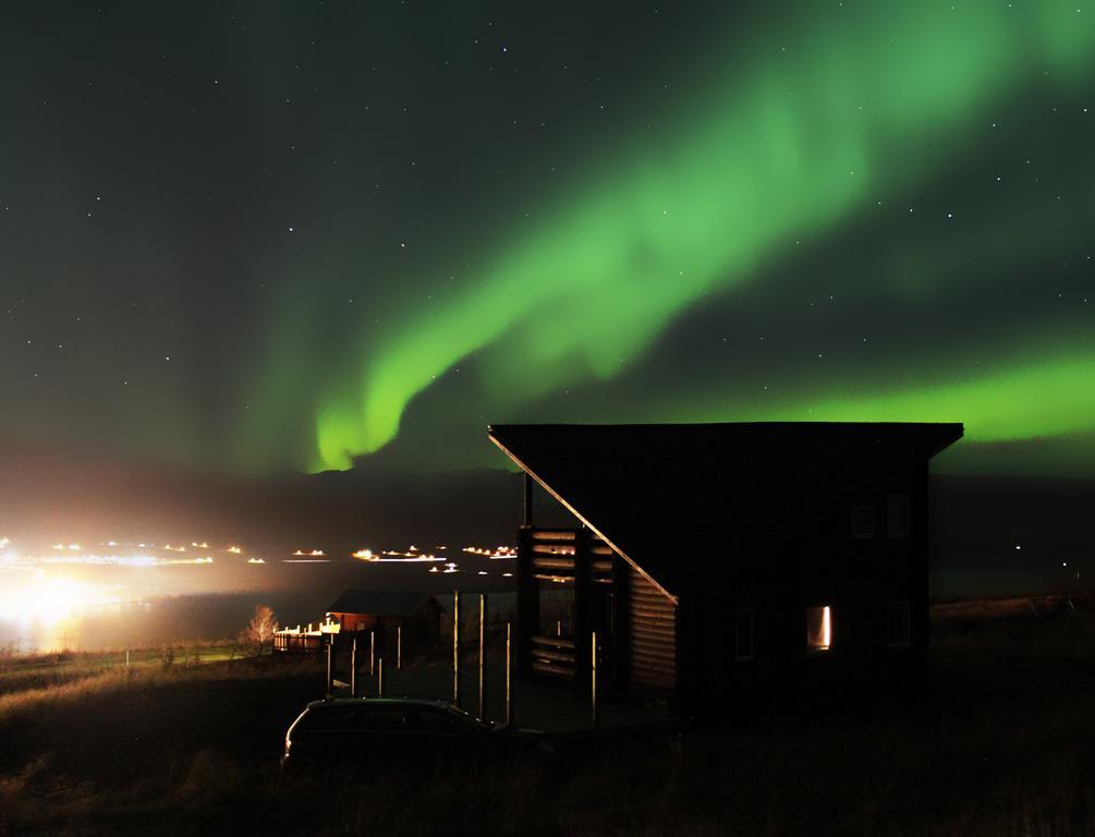 فيلا Akureyri Log Cabin المظهر الخارجي الصورة