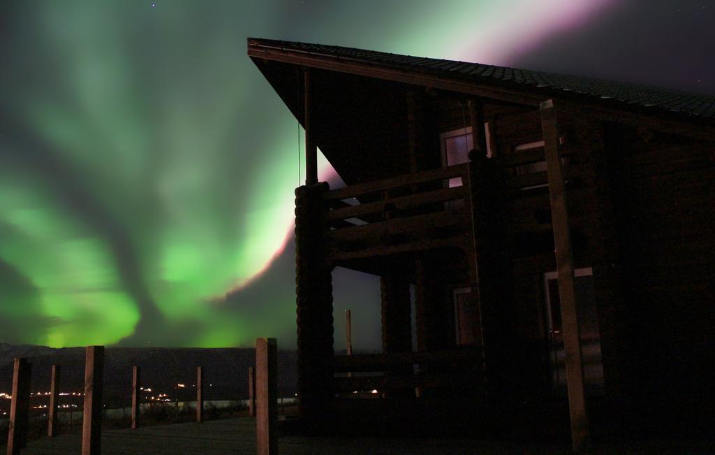 فيلا Akureyri Log Cabin المظهر الخارجي الصورة